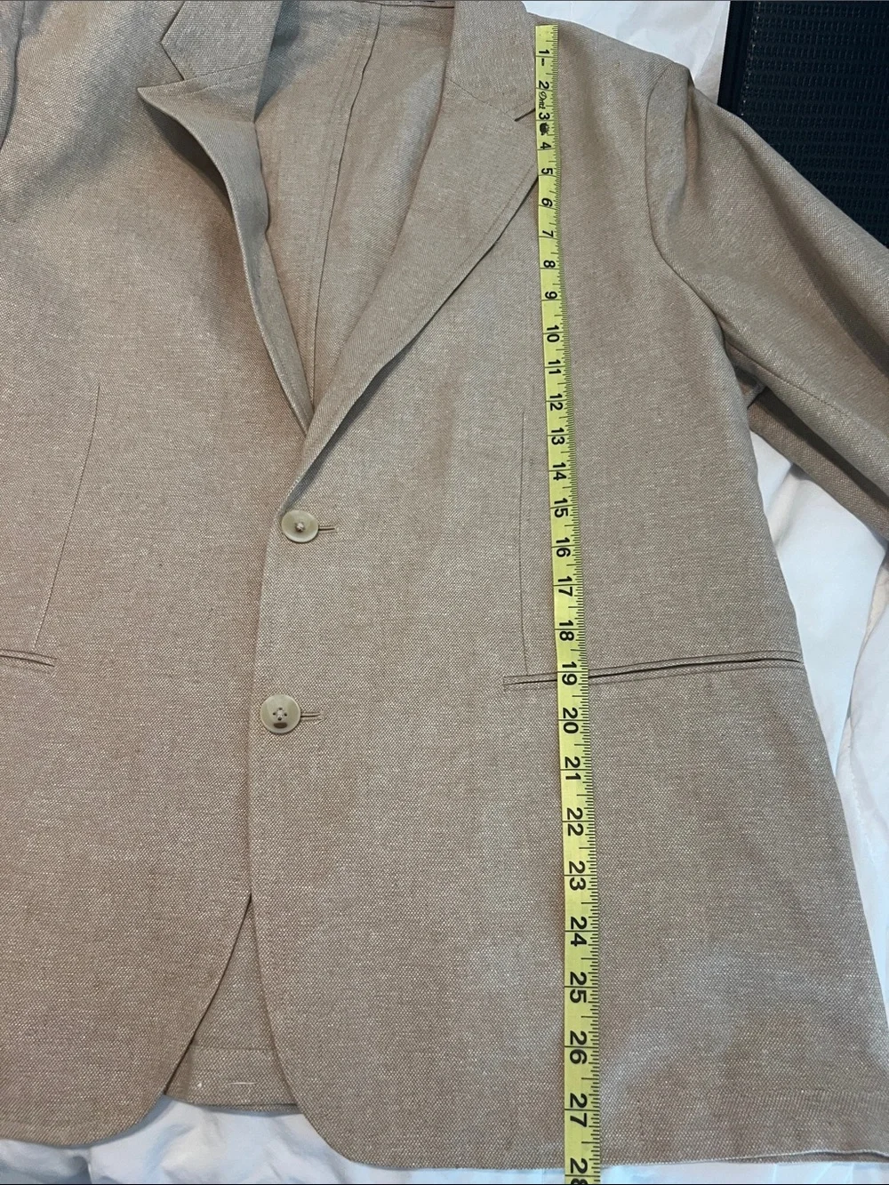 Banana Republic Men's Classic Tailored Blazer in Light Tan